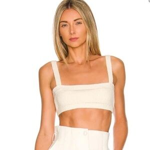 Danielle Bernstein WeWoreWhat Sweater Pull On Bra